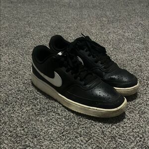 Nike Black and White Classic Sneakers